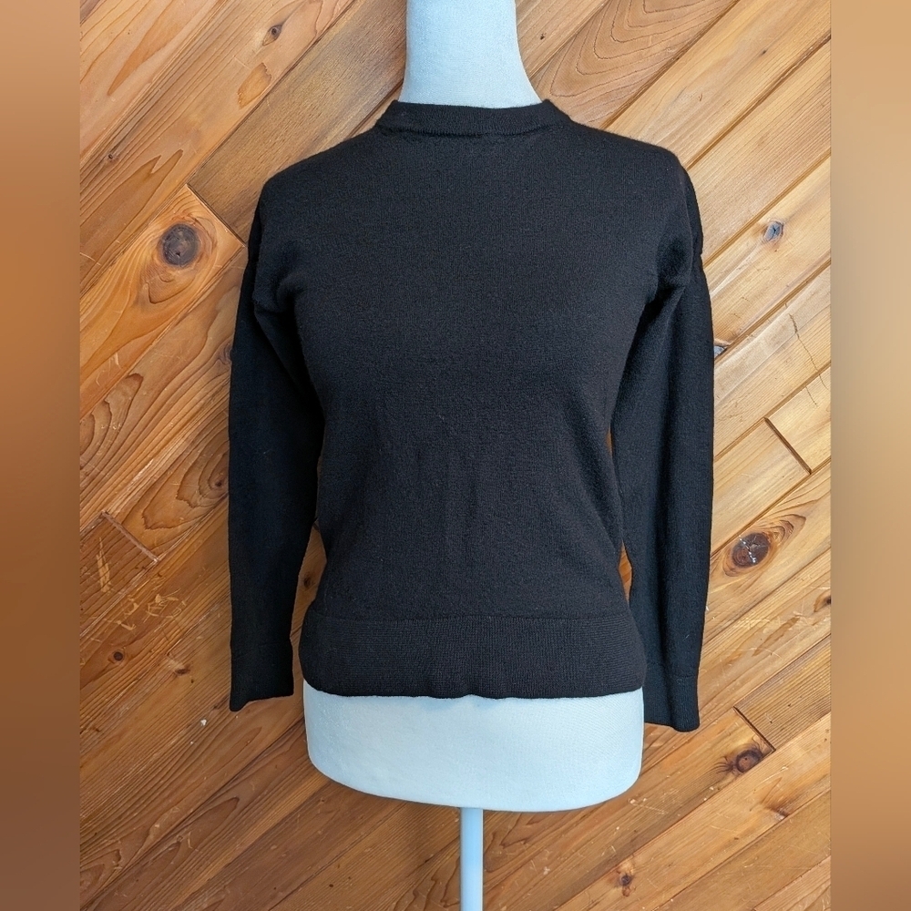 Zadig & Voltaire Black Knit Pullover Size XS